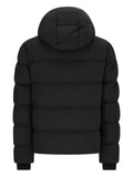 Moorer hooded flap-pocket jacket
