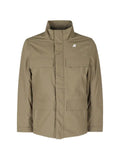 K-Way Manuene high-neck multi-pocket jacket