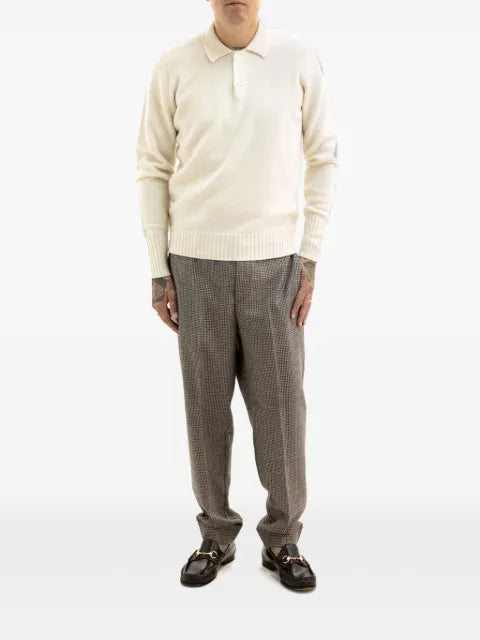 Drumohr polo-collar sweater